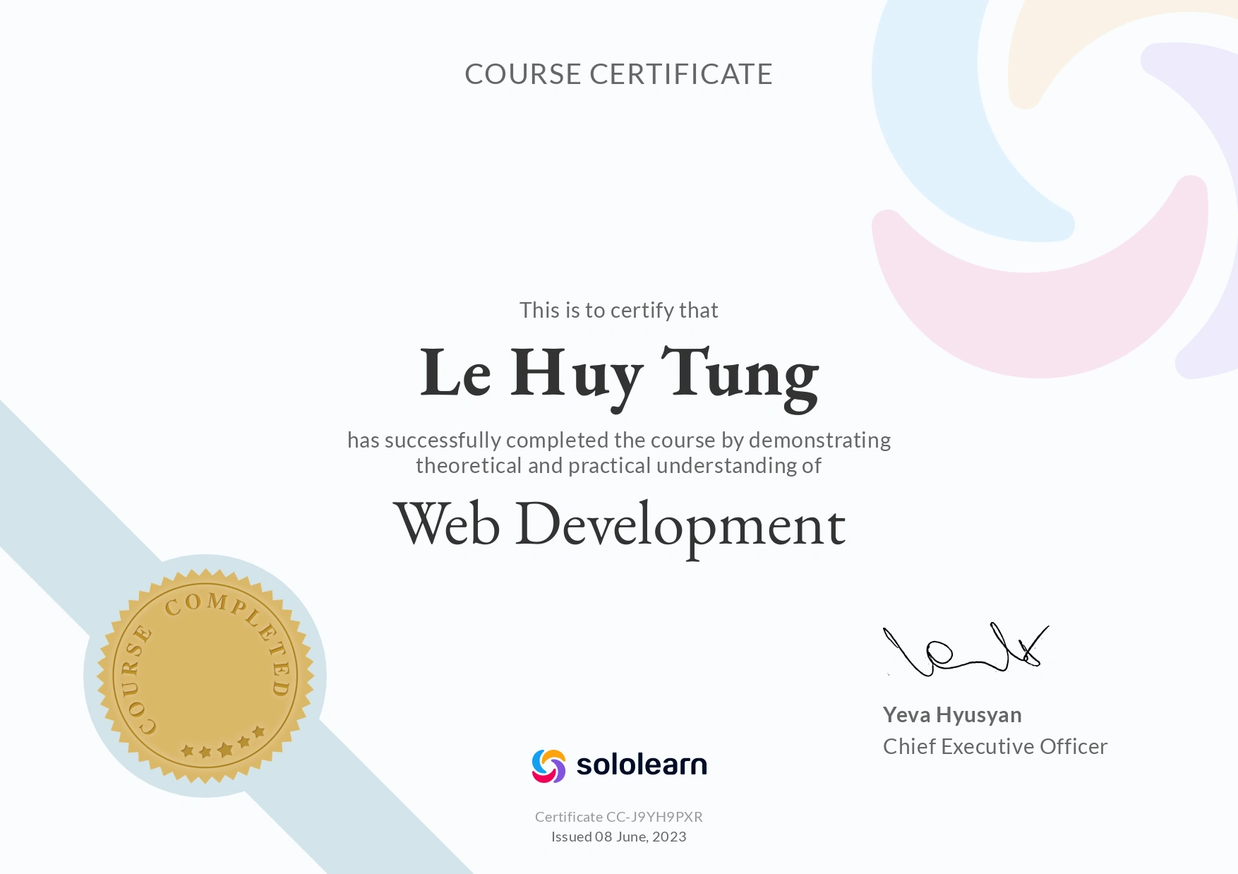 Sololearn Web Dev